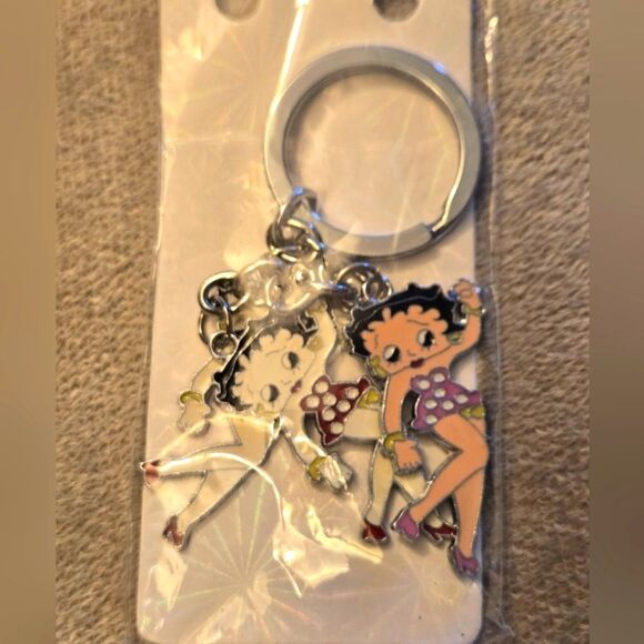 Betty Boop Key Chain Enamel NWT - Picture 2 of 3